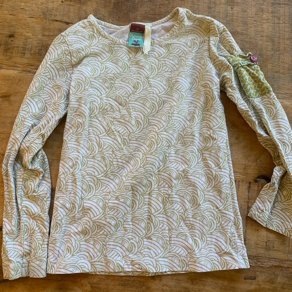 Green Matilda Jane long sleeve size 6
